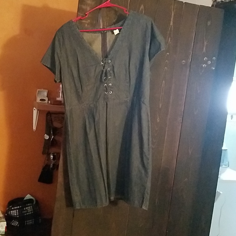 Denim dress
